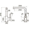 Смеситель OMOIKIRI NAKAGAWA-PL 4994312
